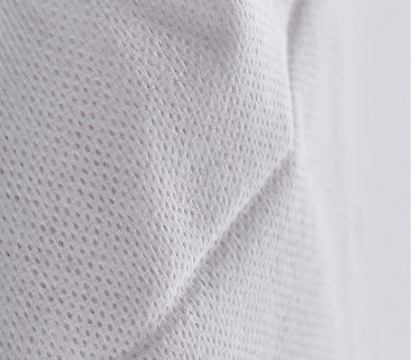 50g Beyaz %100 Viskon Spunlace Nonwoven Mesh Pamuklu Mendil, Yüz Havlusu, Islak Mendil